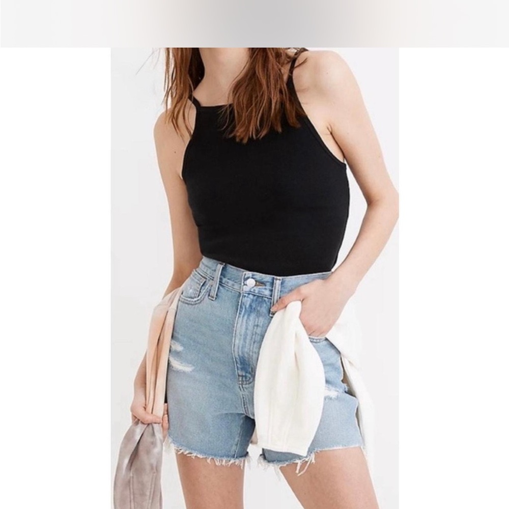 Madewell THE MOMJEAN SHORT Sz 27